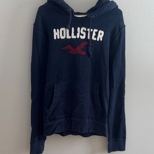 Hollister Dark Blue Men's Hoodie 11